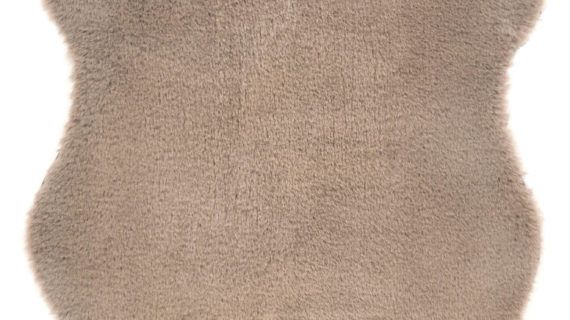 Covor din blana artificiala Rex Taupe