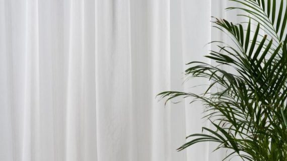 Perdea Berlin 280cm, alb