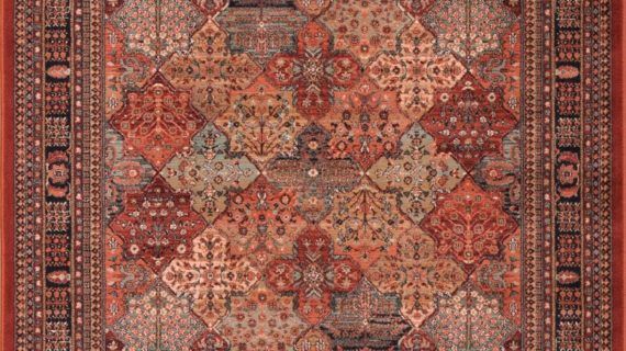 Covor lana naturala Kashqai 4309/300 Multicolor