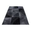 Covor Plus 8003 Negru, Negru/Gri