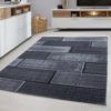 Covor Plus 8007 Negru, Negru/Gri