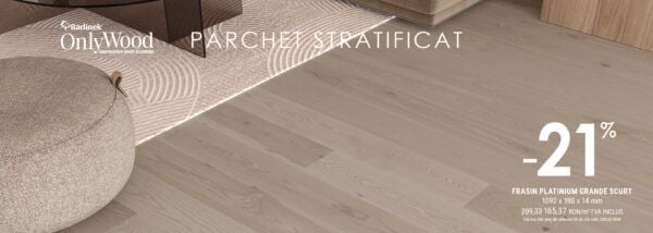 Parchet triplustratificat Barlinek Frasin Platinium Grande scurt