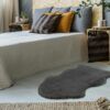 Covor din blana artificiala Cosy 500 Gri 60x90 cm
