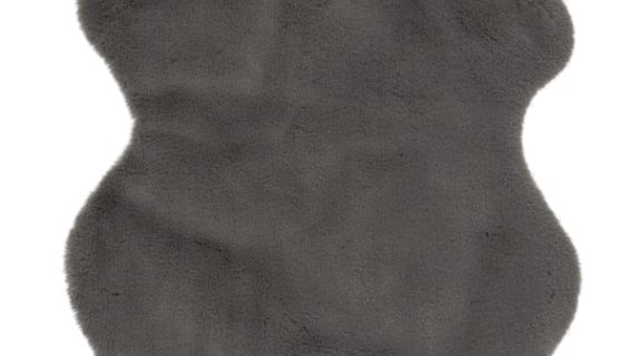 Covor din blana artificiala Cosy 500 Gri 60x90 cm