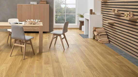 Parchet triplustratificat Barlinek  Stejar Caramel grande scurt