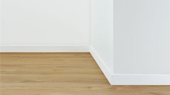 Plinta Quick Step MDF pentru pardoseala LVT Quick Step vopsibila 58mm