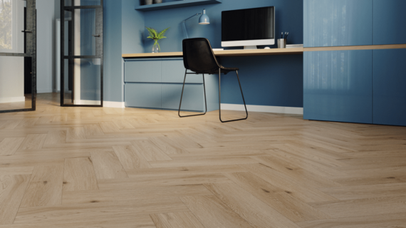 Pardoseala SPC Arbiton Amaron Herringbone CA 153 stejar Yankee