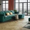 Parchet triplustratificat Barlinek Stejar Toffee Herringbone 130