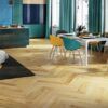Parchet triplustratificat Barlinek Stejar Caramel Herringbone 130