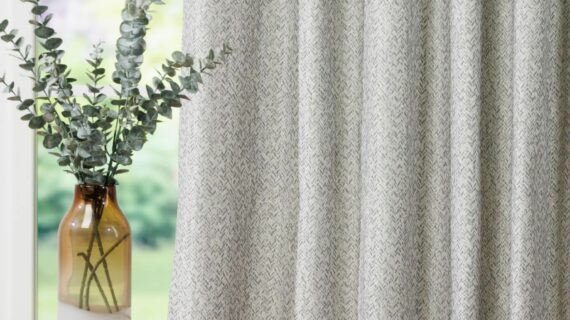 Draperie Zen 320 cm, gri deschis