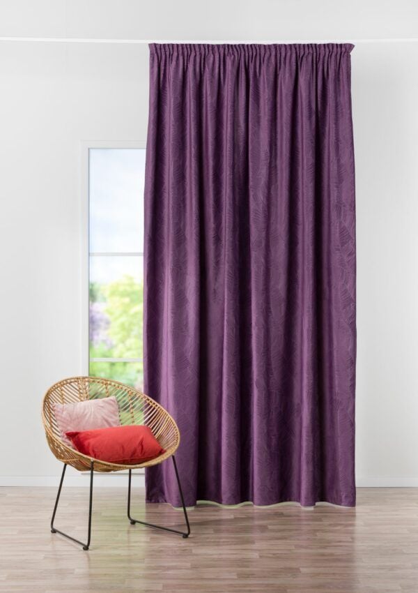 Draperie Biaritz 280cm, mov