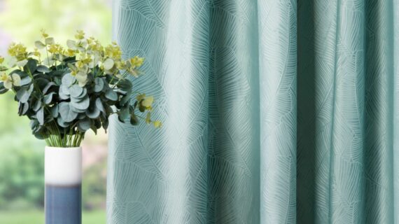 Draperie Biaritz 280cm, turcoaz