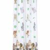Draperie Madagascar 280cm, alb-verde