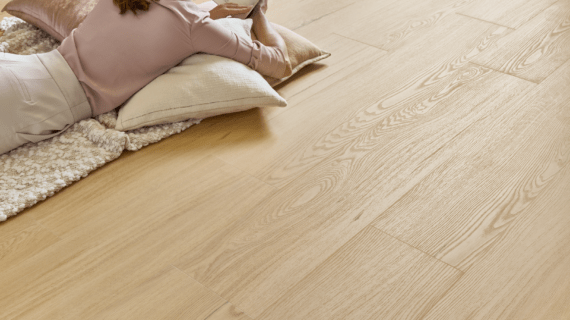 Pardoseala SPC Arbiton Woodric Acoustic Eir 5.3 mm/0.55mm CWSA 206 Stejar Lavant