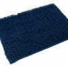 Covoras de baie Fluffy 700 Albastru