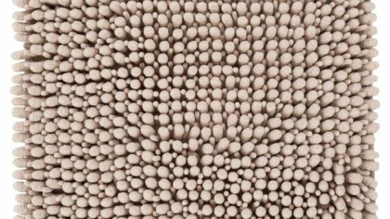 Covoras de baie Fluffy 700 Taupe