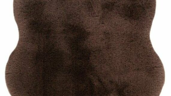 Covor Heaven Shape 800 Taupe inchis 60x90 cm