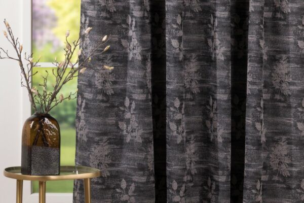Draperie Olbia 300 cm, negru