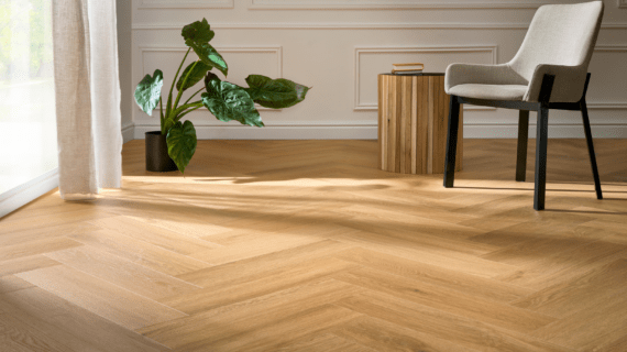 Pardoseala SPC Arbiton Amaron Herringbone EIR CAS223 Stejar Menor