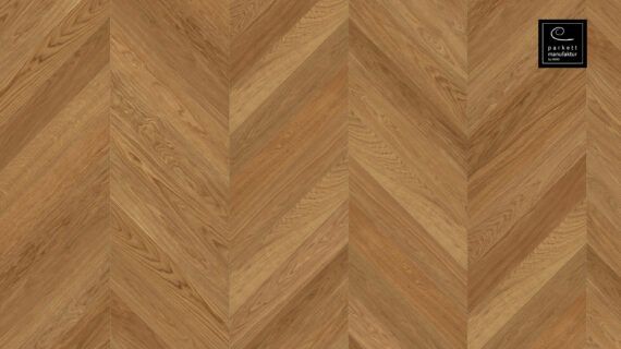 Parchet dublustratificat Chevron 4V stejar natur periat - 548516 - HARO manufactura