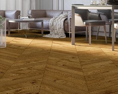 Parchet triplustratificat Barlinek Stejar Honey Chevron