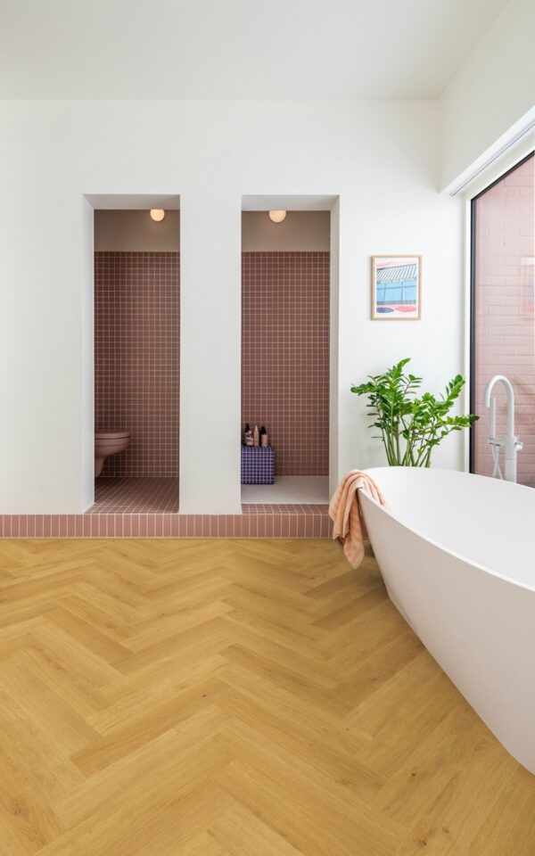 Parchet laminat Quick Step Impressive Design Herringbone 8 mm 8247 Stejar Cumin