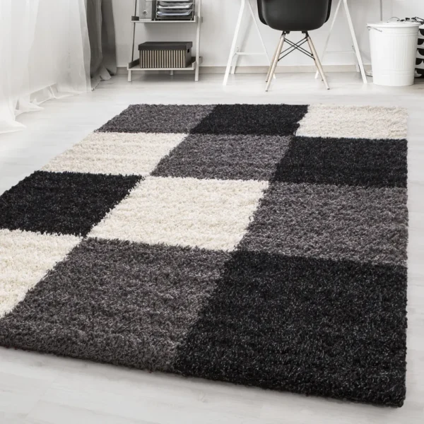 Covor Life Shaggy 1501 Negru