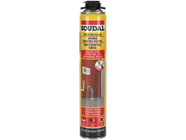 Spuma montaj Yellow pistol 750 ml expandabila