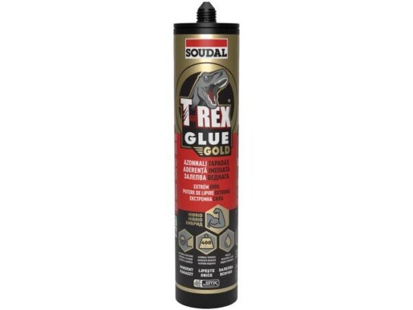 Adeziv T-REX Gold, hibrid, 380gr - fara polietilena, polipropilena