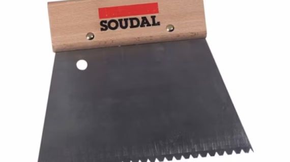 Spatula metalica pentru adezivi, B3