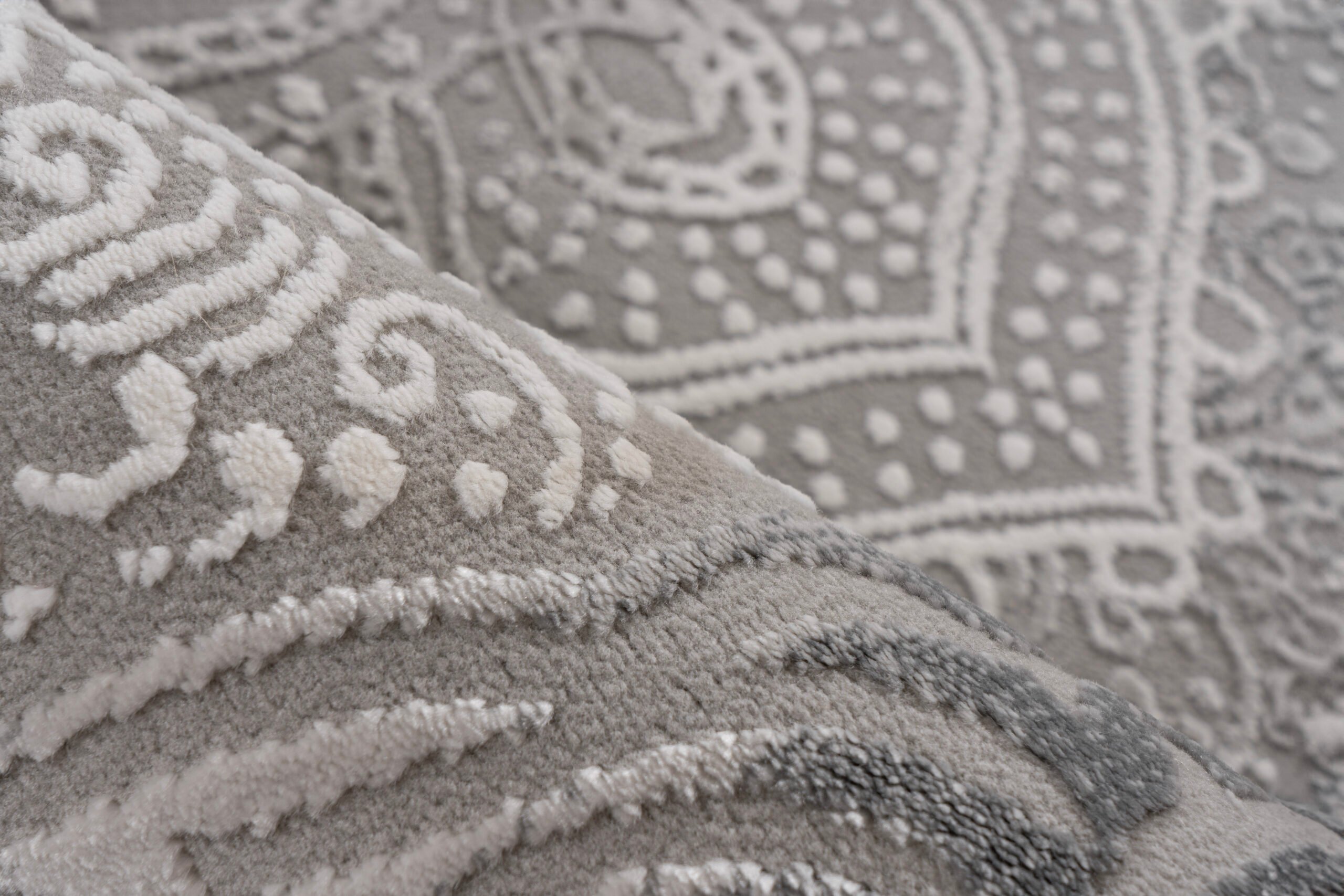 Covor Elif 404 Argintiu