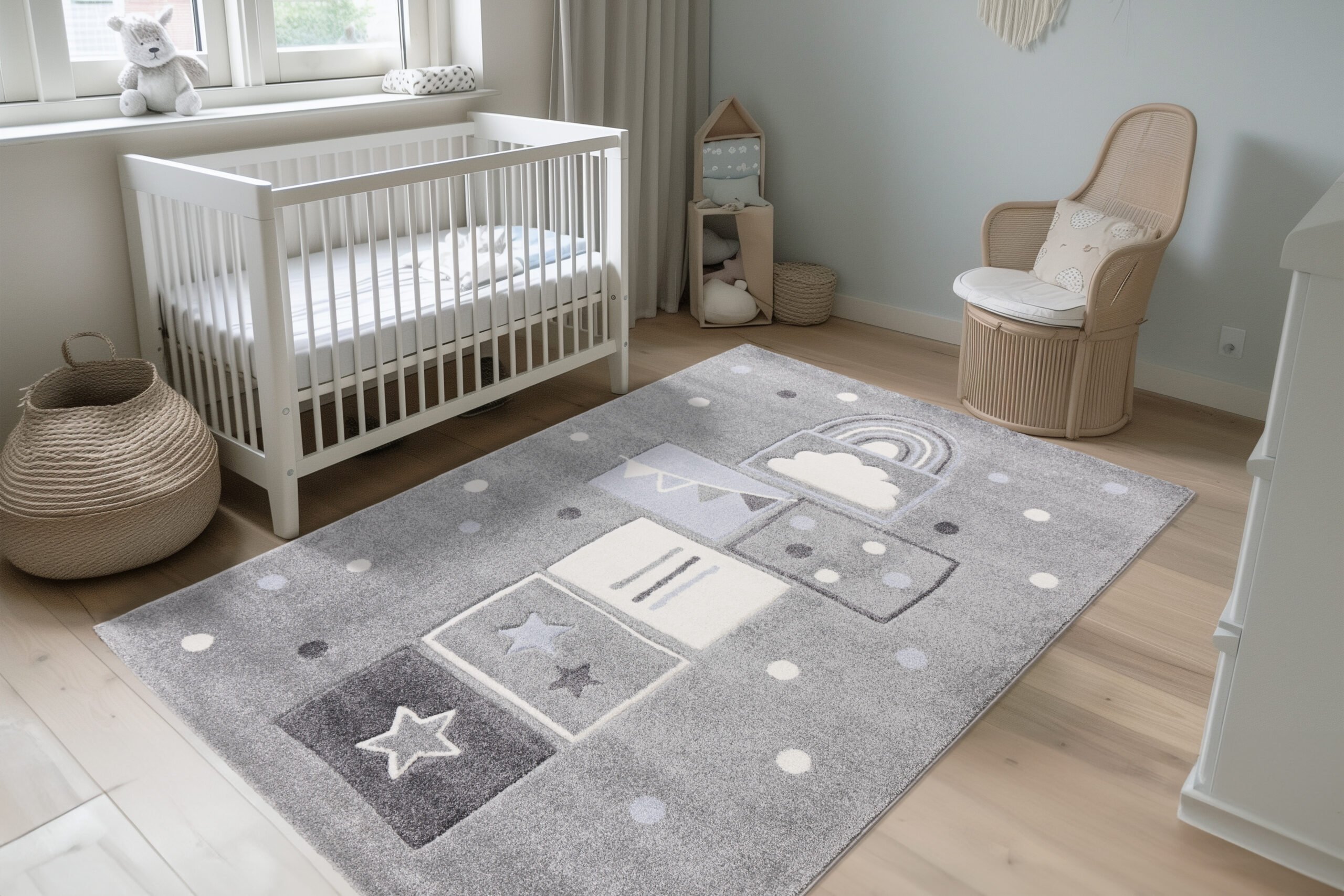 Covor Happy 302 Argintiu