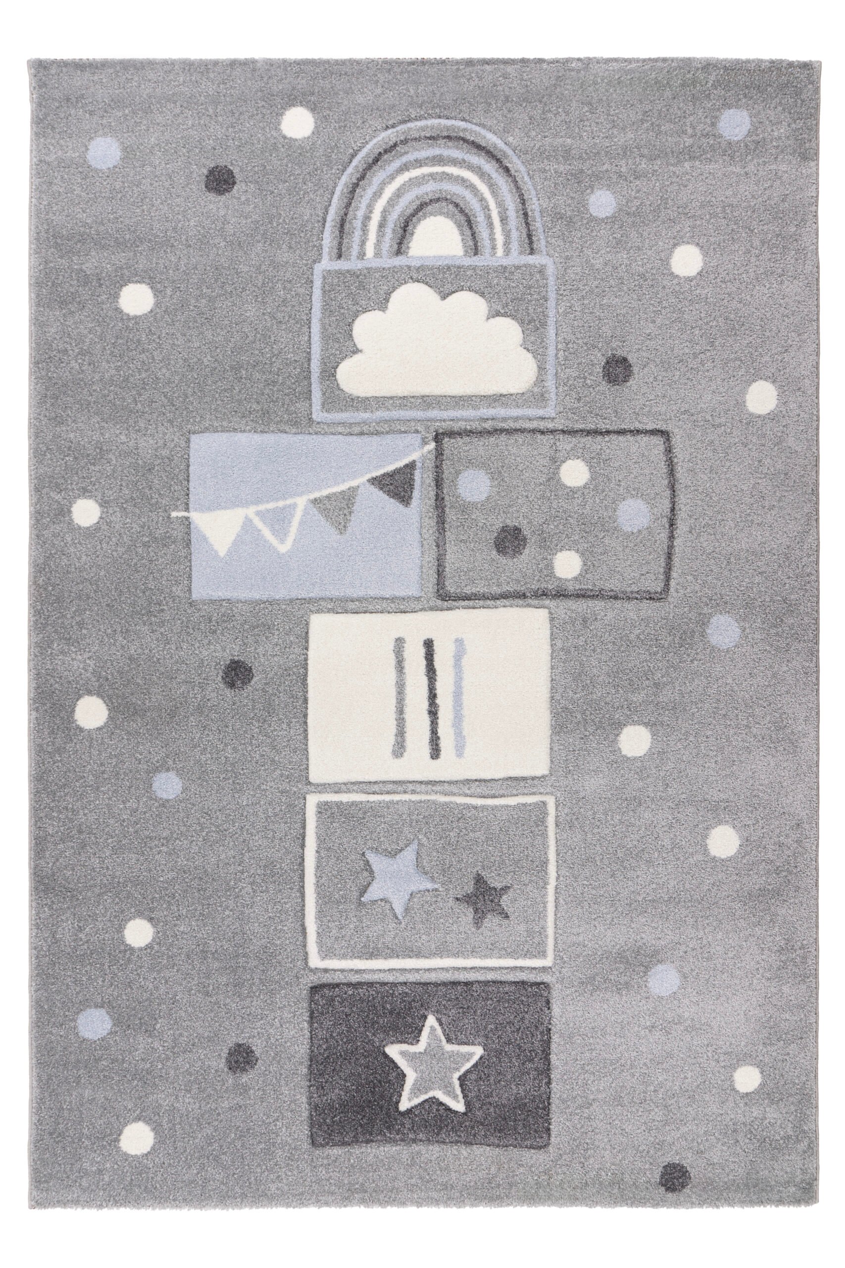 Covor Happy 302 Argintiu