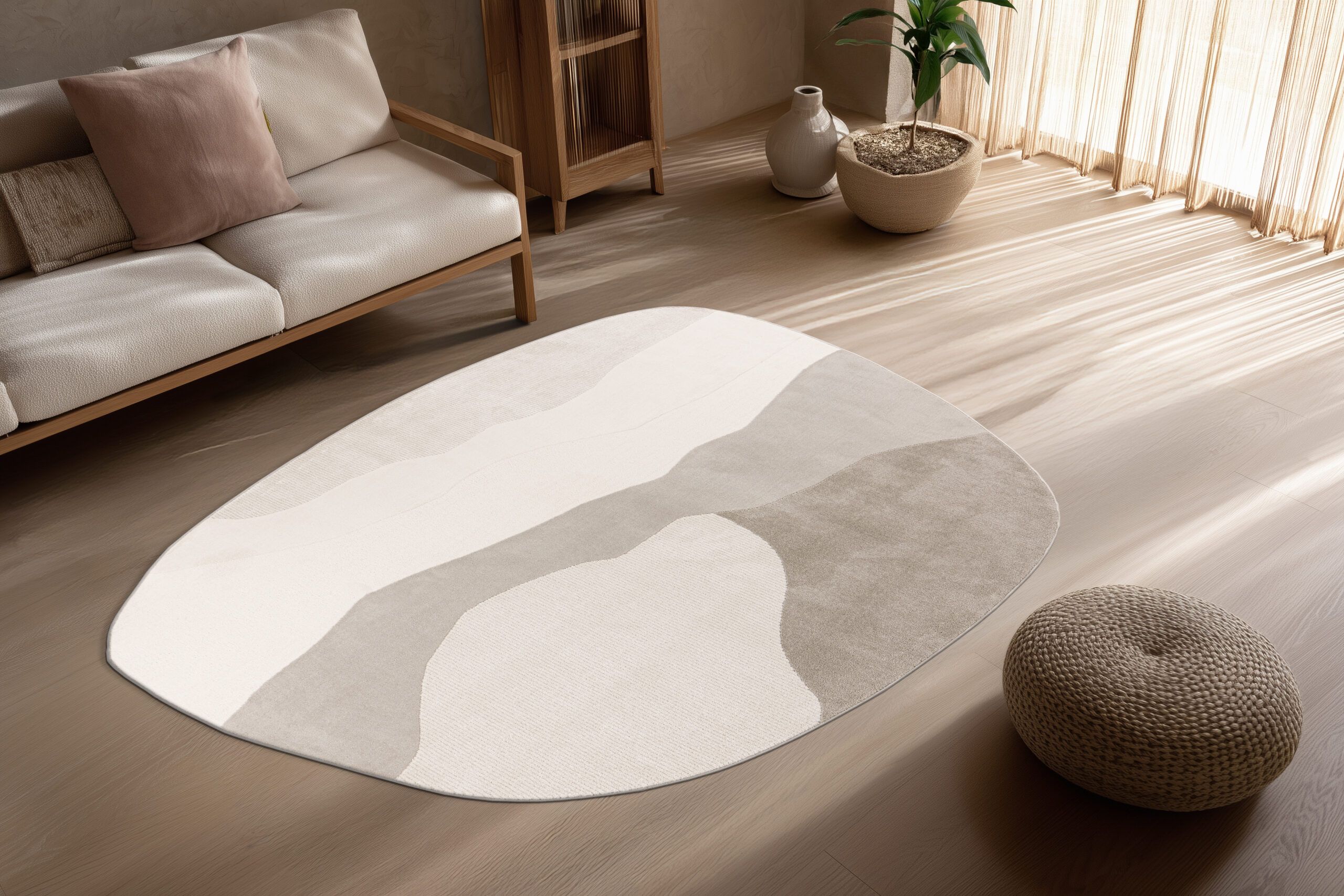 Covor Livorno 702 Ivoar Argintiu 160x230 cm