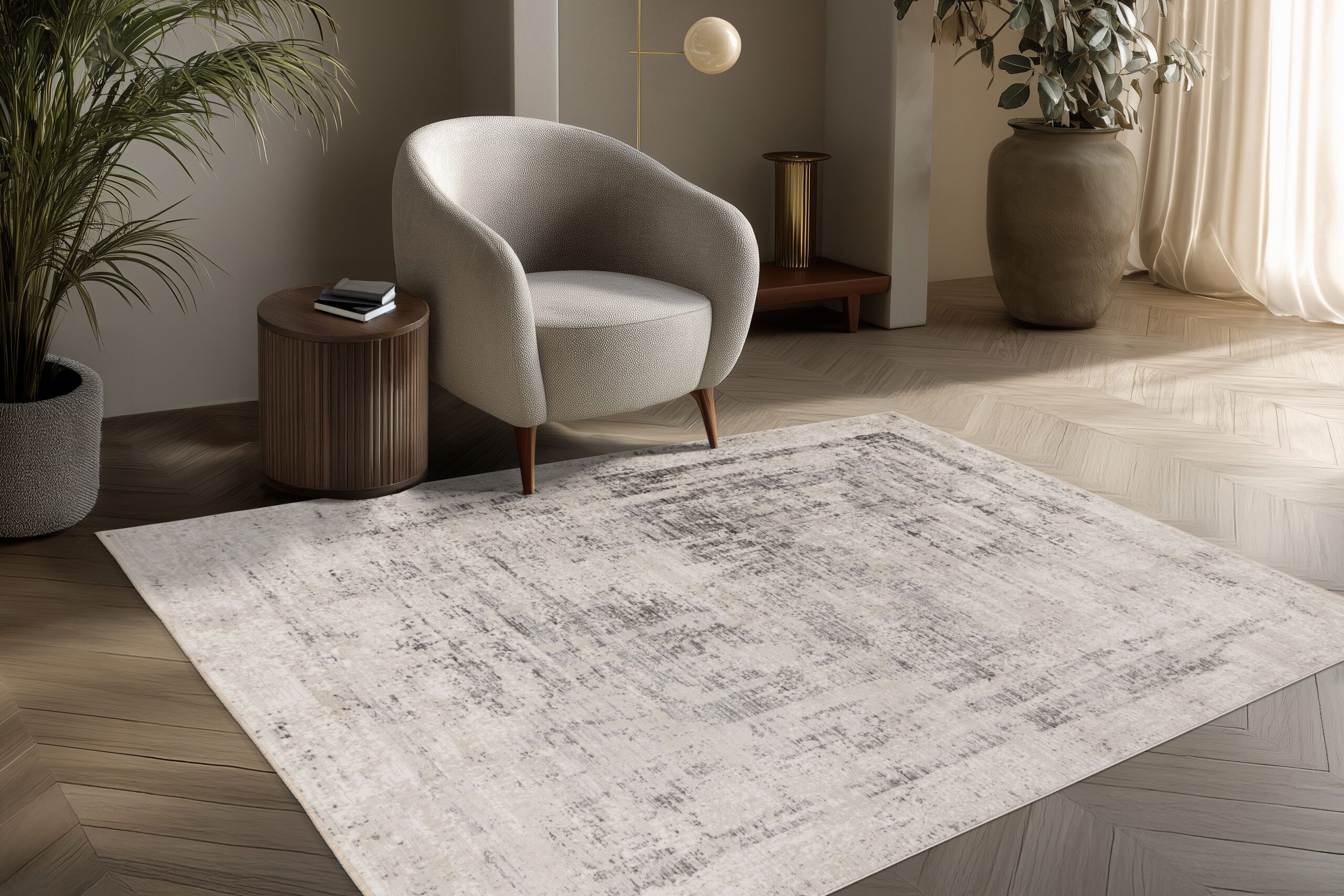 Covor Vista 702 Argintiu