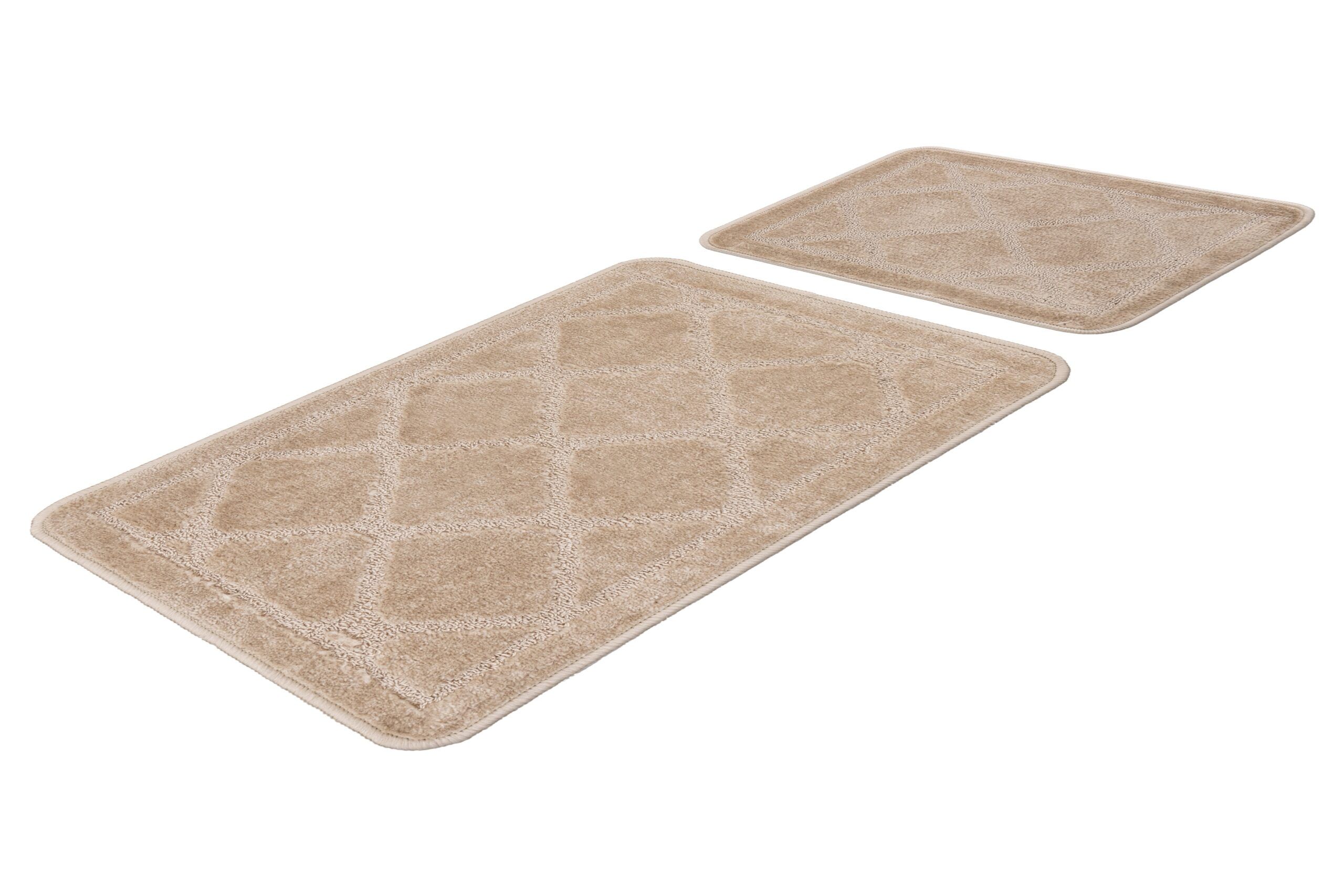 Covoras de baie Bari 101 Bej 50x120 cm