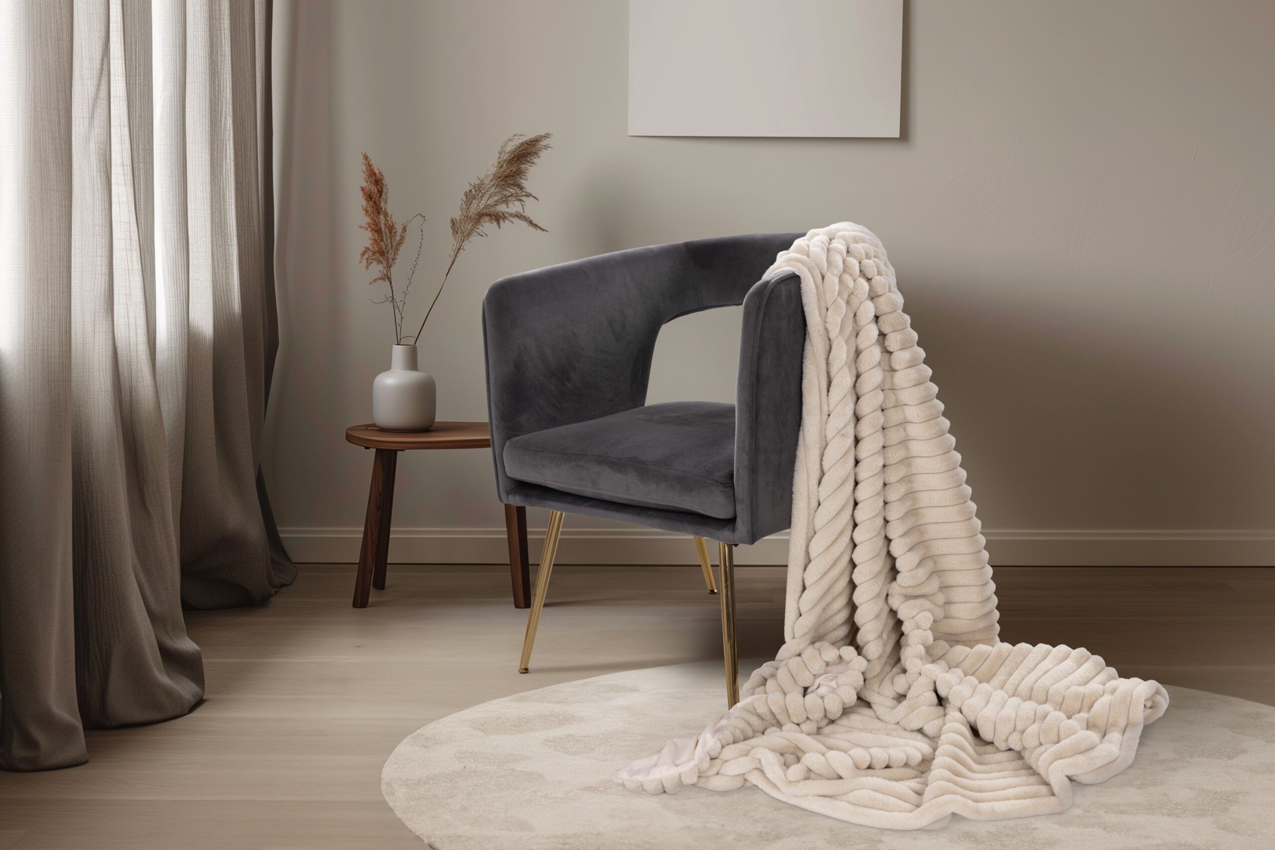 Patura Plush 500 Bej 150x200 cm