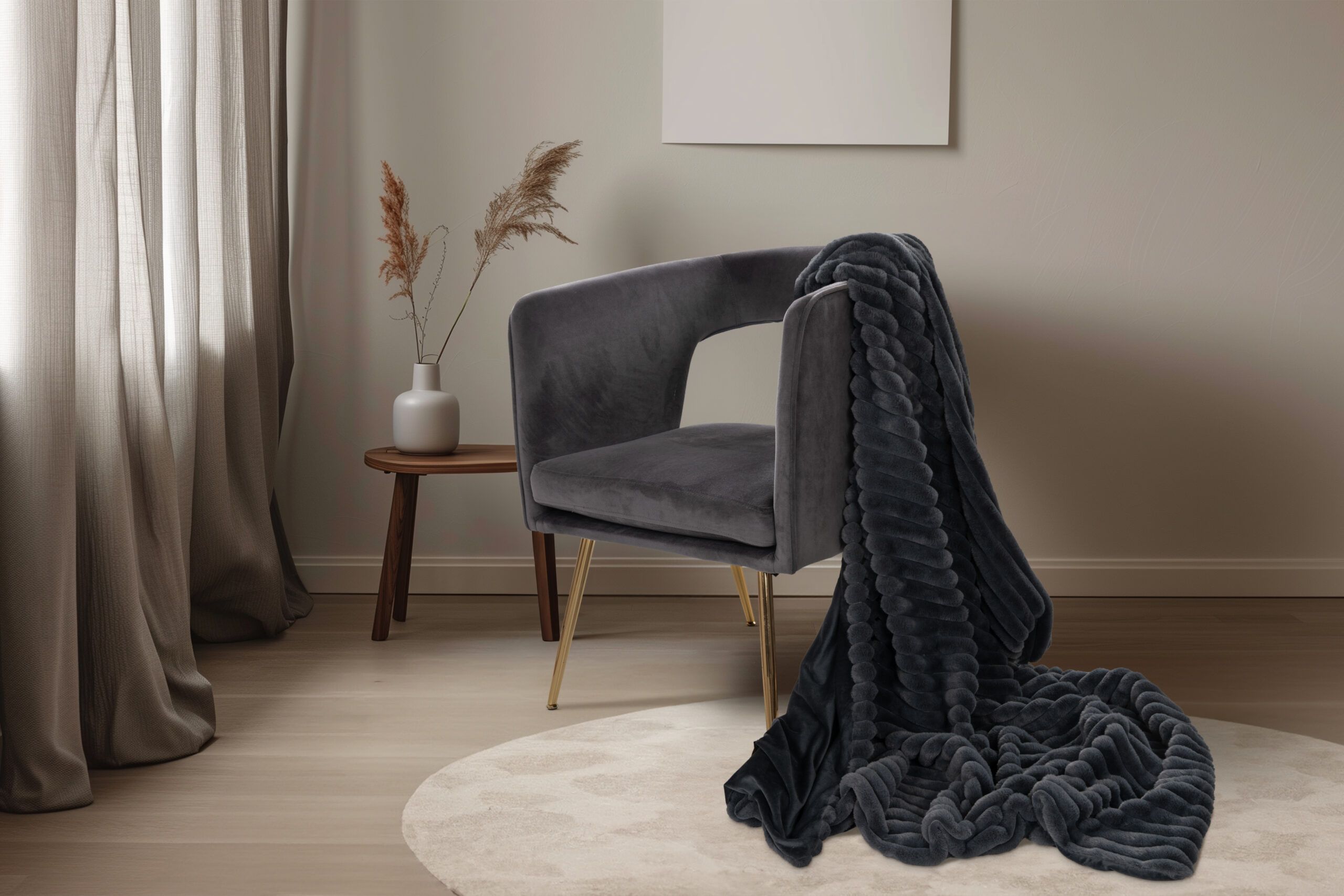 Patura Plush 500 Grafit 150x200 cm