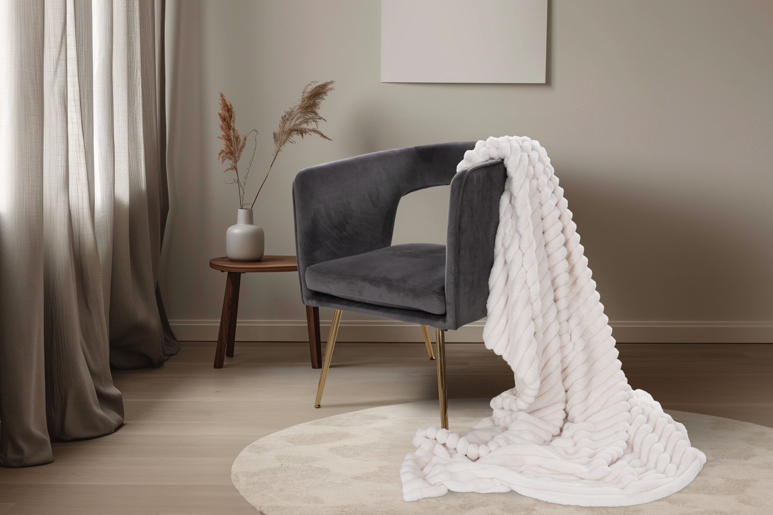 Patura Plush 500 Ivoar 150x200 cm