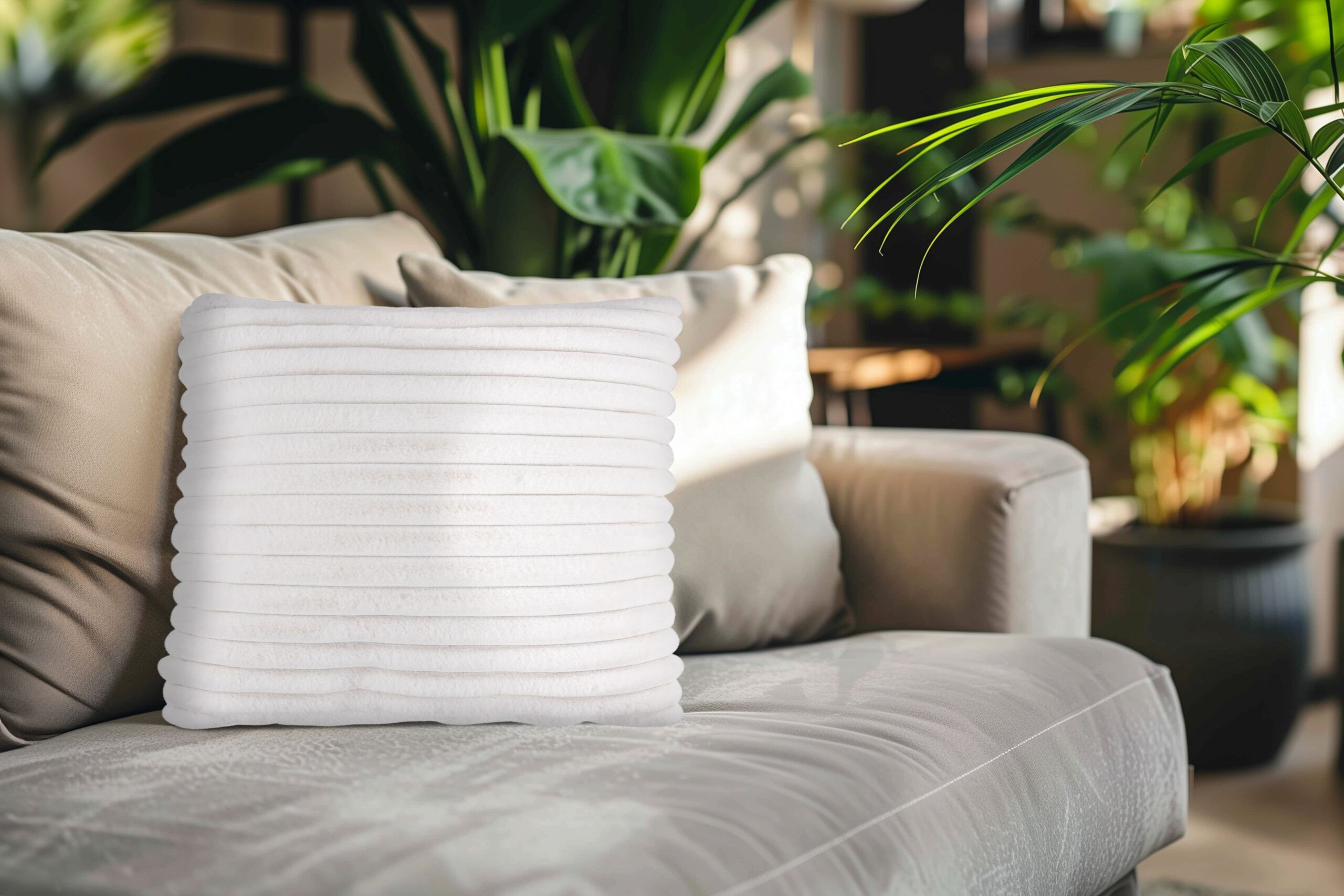 Perna Plush 500 Ivoar 45x45 cm