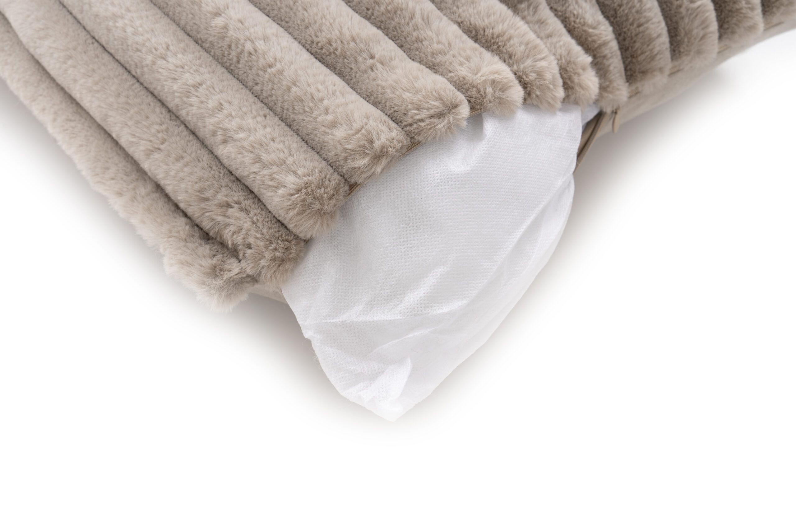 Perna Plush 500 Taupe 45x45 cm