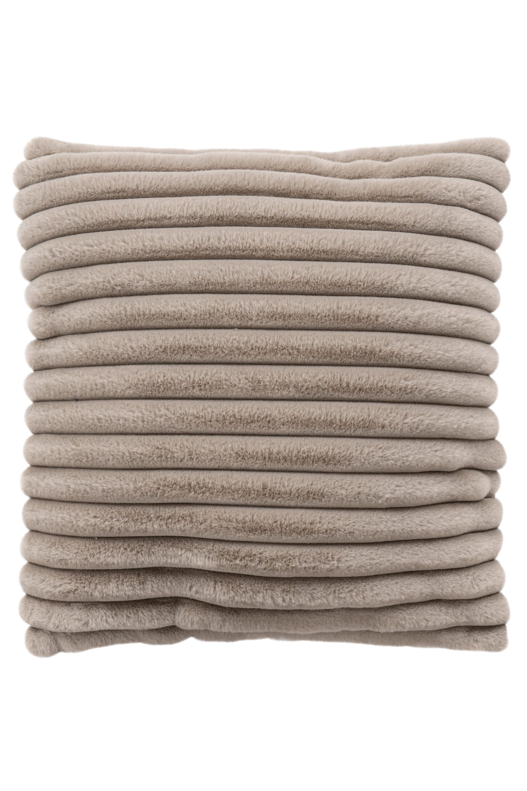 Perna Plush 500 Taupe 45x45 cm