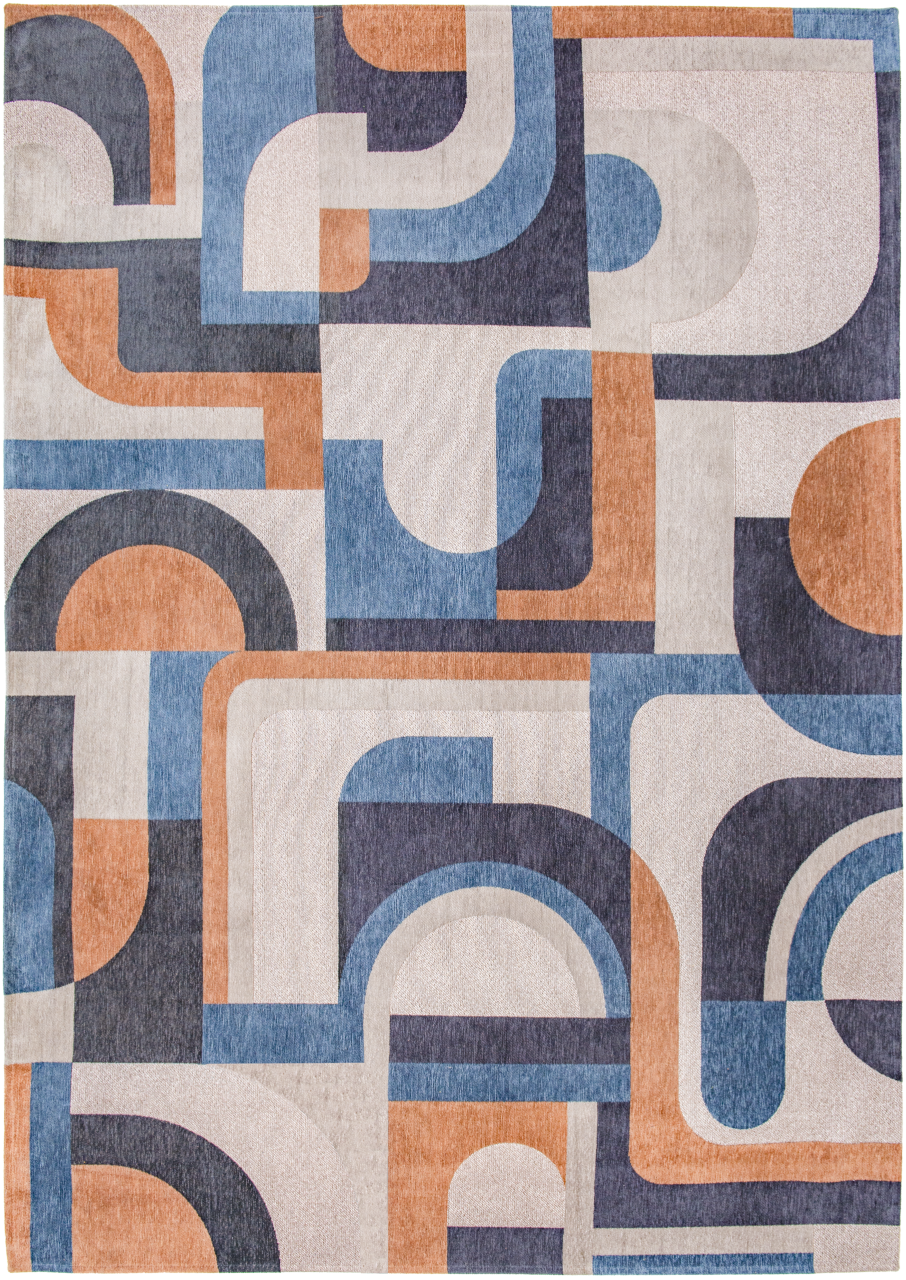 Covor Nuance Module 9196 Camel Blue